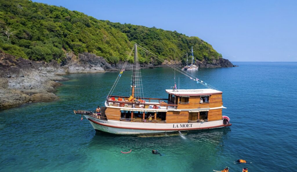 Cruising med La Moet